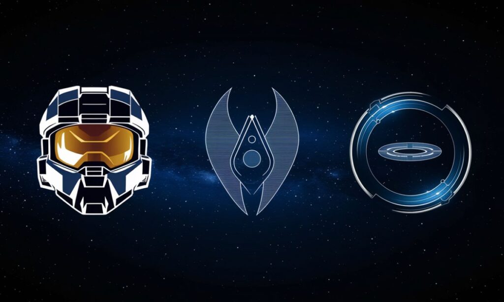 Halo 2003 Game Icons Banners