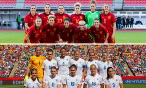 Spain women’s national football team vs england women’s national football team lineups